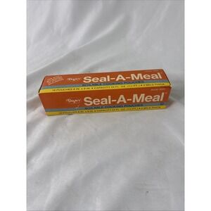 Vtg Dazey Seal-A-Meal Boilable Cooking Pouches 18 Count 8" X 9" New Sealed #6002